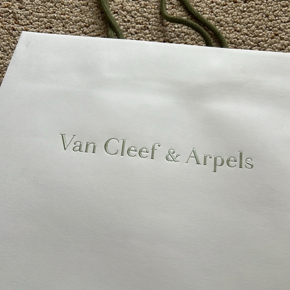 Set of 2 - VCA Van Cleef & Arpels shopping bag - Picture 3 of 12